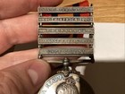 Original British Boer War 1901-1902 Medal Queens South African Medal Silver Wow