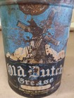 5  Old Dutch Grease Can From Ft  Worth  Texas Antique Advertising