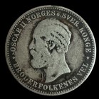 Norway 2 Kroner 1878 Silver Coin - Bargain