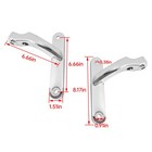 Auxiliary Lamp Turn Signal Fog Light Bracket For Harley Touring Street Glide