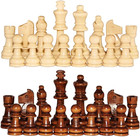 Set Of Wooden Chess Pieces  5 5 Cm King  32 Pieces Only  Board Not Included  siz