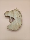 Vintage Horse Carved Wood Wall Hanging Cute Cottagecore 1970s 1980s