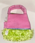 Webkinz Pink   Green Plush Pet Carrier Purse By Ganz - New With Tag 