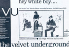 The Velvet Underground 1985  Uk Print Advert Lou Reed John Cale Verve Records