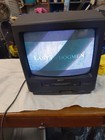 Zenith 13    Crt Tv vcr Combo Vintage Gaming Tv Vhs Recorder Tested No Remote