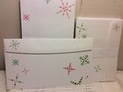 Greeting Card 35 Christmas Envelopes New All Decorated Two Sizes-great Price  