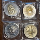 Commemorative Coin Lot X30 Presidents Cars Illustrious Figures Hoover Monuments 