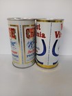 West Virginia And Charge Pull Tab Beer Cans  2   Little Switzerland - Empty