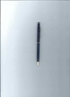 Vintage Bradley Black Matte W  Gold Trim Twist Mechanical Pencil-usa