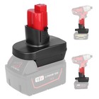 Battery Adapter For Dewalt 20v   Milwaukee 18v Battery To Milwaukee M12 Tools