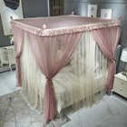Mosquito Net For Summer Double Layers Netting Romantic Room Bed Curtain Frames