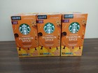 Starbucks Pumpkin Spice Flavored Coffee 66 K-cups Best By May 2026
