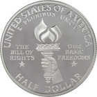 1993 S Bill Of Rights Commemorative Silver Half Dollar Proof 50c Coin