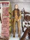 Vintage Marx 1965 Johnny West Figure Original Box Near Complete Set  2062 Botw