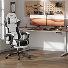 Massage Gaming Chair With Footrest Ergonomic Office Computer Chair Pocket Spring