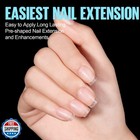 Tomicca Extra Short Coffin Nail Tips  15 Sizes 450pcs Full Cover 