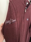 Men   s Peter Millar Large Scotty Cameron Rare Maroon Red Circle T Half Zip Golf