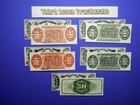 Reproduction Fractional Currency 3rd Issue Set  2 - 5 Notes Paper Money Copy