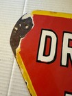 Dr  Pepper Porcelian Truck Sign- Reproduction