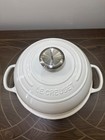Le Creuset Enameled Cast Iron Bread Oven white