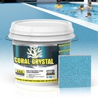 Epoxy Floor Paint Colored Sand Self Leveling Gloss Navy Blue Non-slip Concrete