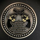 Challenge Coin  Nra  Dont Tread On Me  2nd Amendment  The Right To Bear Arms