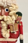 Mary Myers Hand Carved Santa Nutcracker Folk Art Signed  86 Made In 2000