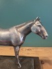 Vintage American Quarter Horse Statue Sculpture Trophy