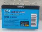 Sony Vhs-c Premium Blank Video Cassette Tape For Camcorder Tc-30vhgl New Sealed