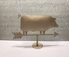 Metal Pig Hog Weathervane Kitchen Farmhouse Decoration
