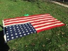 Ww2 48 Star Military Base Us Flag Philadelphia Quartermaster Qm Depot 5  X 9 5 