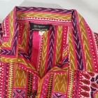 Men   s African Print Shirt Large 100  Cotton Geometric Dashiki 
