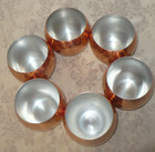 Coppercraft Guild Vintage Roly Poly Copper Moscow Mule Cups Set Of 6