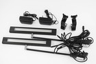 Set Of 2 Trade Show Led Light 20w   Clamp   24v Ul Power Scratched Imperfection