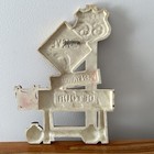 Vintage Burwood Products Route 66 Hanging Wall Art Men Working Road Sign 472-1