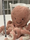 Jellycat Large Odell Octopus Pink Plush Stuffed Animal Od2oc Nwt