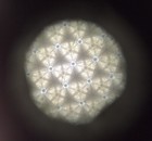 Handmade Walnut Kaleidoscope With Walnut Base 10 3 8    Long