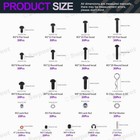 Swpeet 502pcs Universal Rc Screw Kit Screws Assortment Set  Hardware Fasteners C