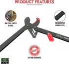 Ez Kut Lil G Ratcheting Lopper  Red black  18 9 In  Lg7684 Lawn   Garden Tool