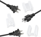 60 Pieces Plug Cover  Outlet Plugs Covers  3 Prong And 2 Prong Plastic Protec  