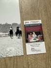 Ron Turcotte Signed 16x20 Secretariat 1973 Belmont Stakes Photo Jsa