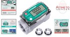 1 Inch Digital Turbine Fuel Flow Meter Water Diesel Gas Oil Lcd Display