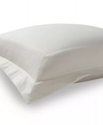 Lauren Ralph Lauren Sascha Woven Mitered Stripe Euro Sham White