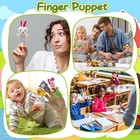 24 Pcs Finger Puppets Set Mini Stuffed Animals Finger Puppet Toys For Storytelli