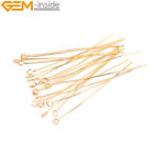 18k Gold Filled Copper Ball Head Pins Jewelry Making Findings 20 30 50mm 100pcs