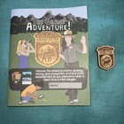 Grand Teton Nation Park Wooden Junior Ranger Badge   18 Page Booklet New