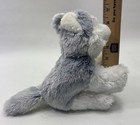 Ganz Webkinz Hm120 Gray   White Husky Dog 8  Plush No Code 2007 Retired