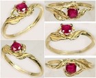 Antique 19thc 1 3ct Ruby Eyeclean 14kt Gold Ring Ancient Asia Warrior Invincible