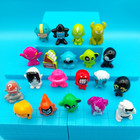 Gogos Crazy Bones Figures Vintage Mixed Lot Of 20 With Minor Paint Wear