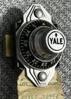 Antique 1950 Yale Combination School Locker Lock  Combo Included  Neat  